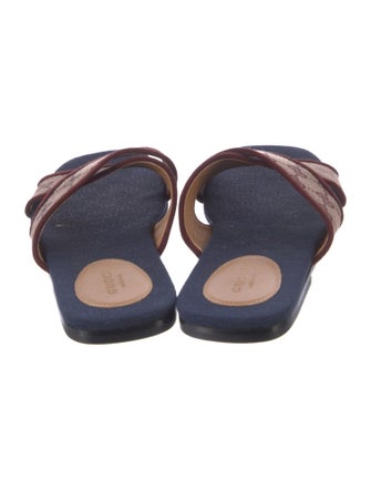 Gucci GG Canvas Canvas Slides