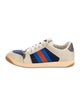 Gucci Microguccissima Pattern Suede Sneakers