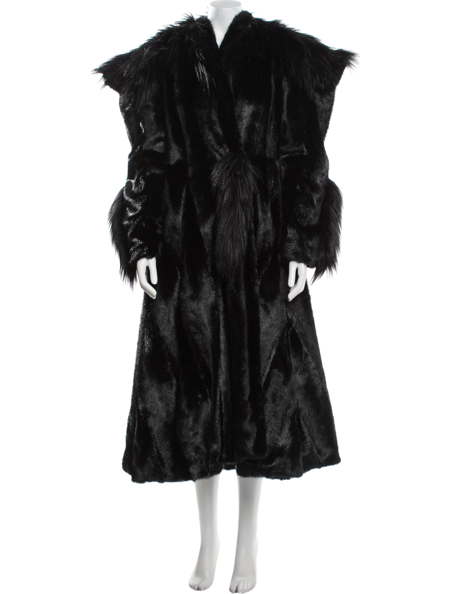 Gucci 2018 Faux Fur Coat