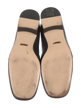 Gucci Double G Logo Leather Loafers
