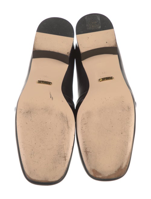 Gucci Double G Logo Leather Loafers