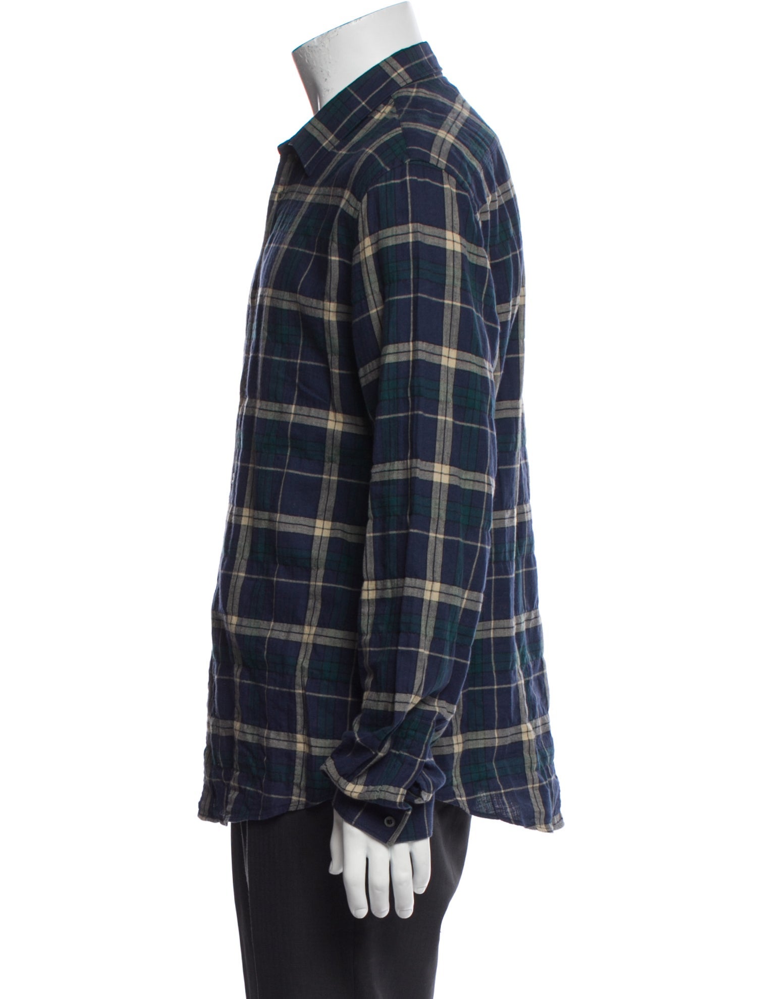 Gucci 2016 Plaid Print Shirt