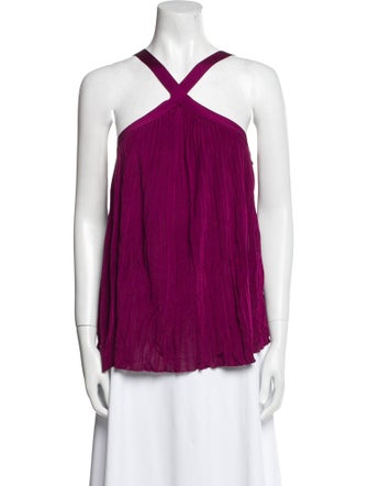 Gucci Silk Halterneck Blouse