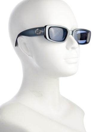 Gucci Interlocking G Logo Square Sunglasses