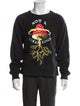 Gucci Graphic Print Crew Neck Sweatshirt