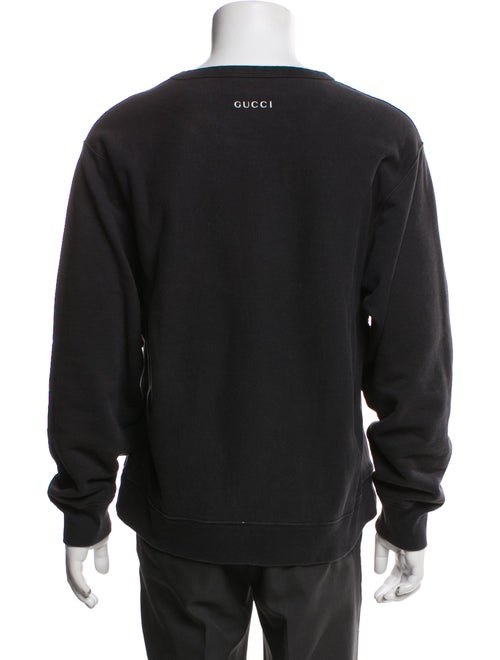 Gucci Graphic Print Crew Neck Sweatshirt