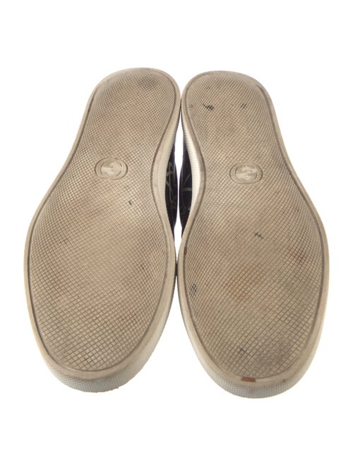 Gucci GG Graffiti Leather Sneakers
