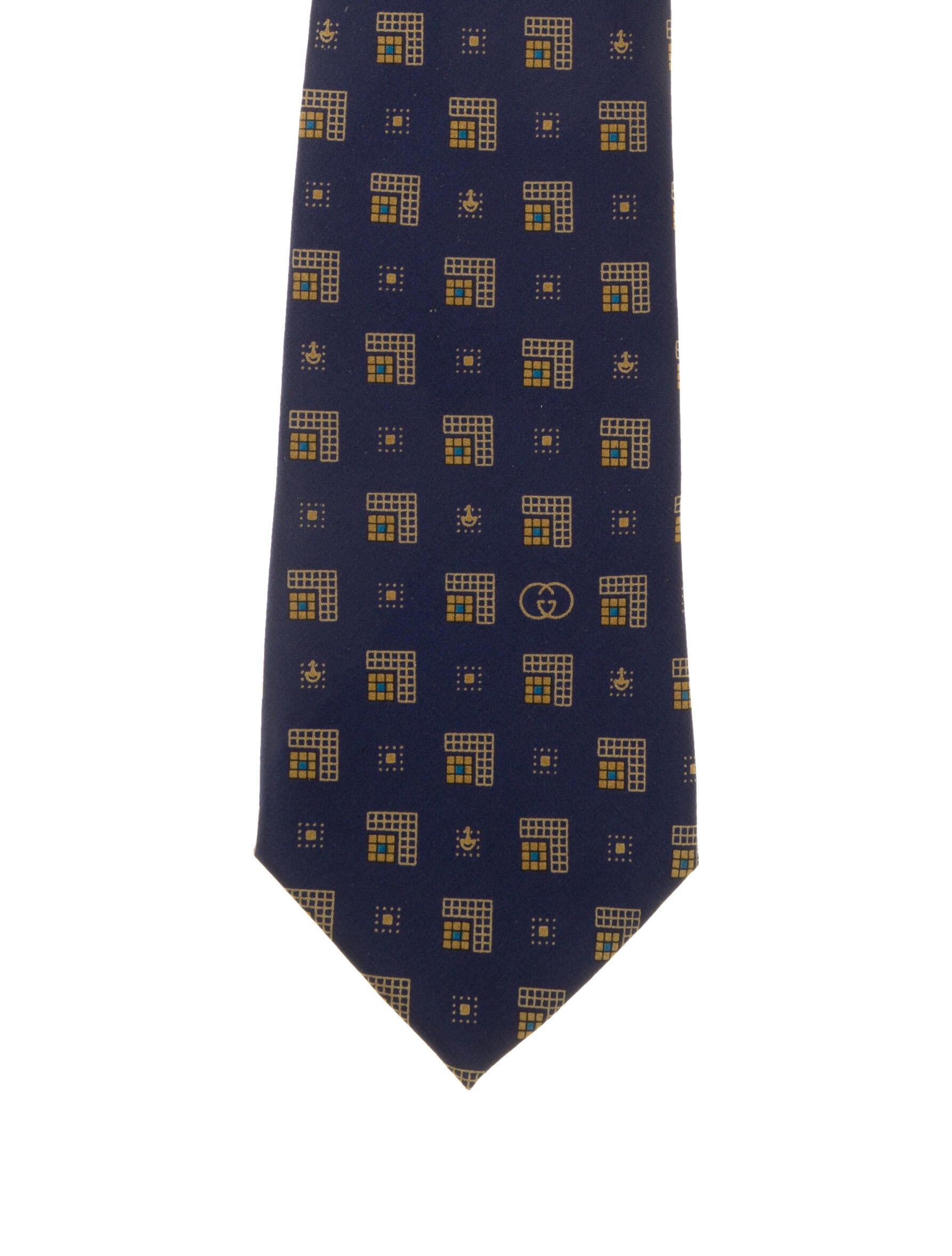Gucci Printed Silk Tie