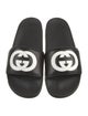 Gucci Leather Printed Slides