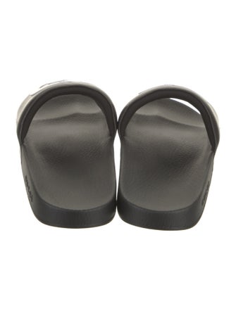 Gucci Leather Printed Slides