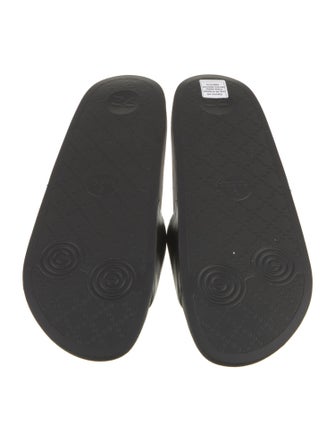 Gucci Leather Printed Slides