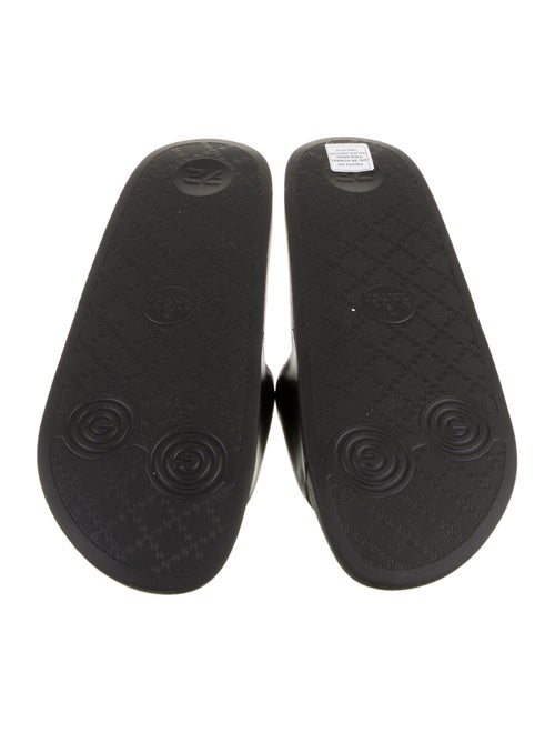 Gucci Leather Printed Slides