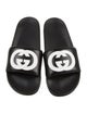 Gucci Leather Printed Slides