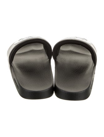 Gucci Leather Printed Slides