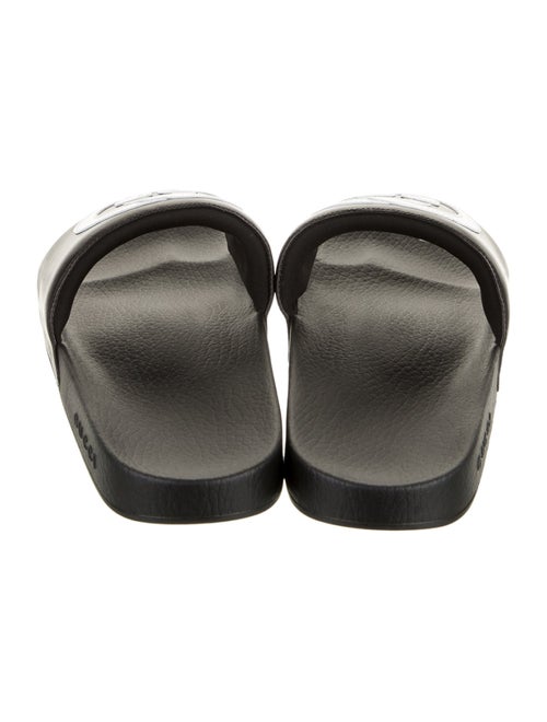 Gucci Leather Printed Slides