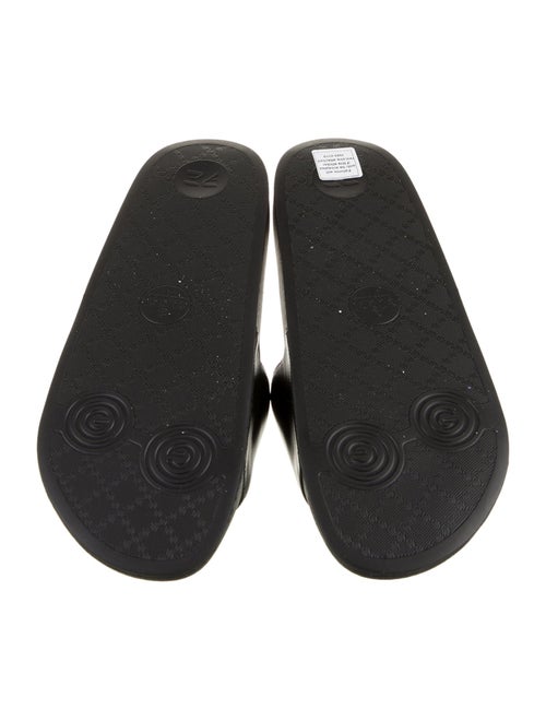 Gucci Leather Printed Slides