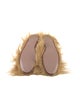 Gucci 1955 Horsebit Accent Fur Mules