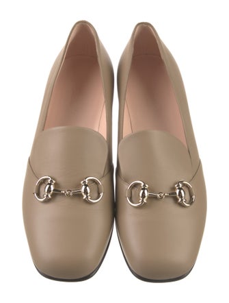 Gucci 1955 Horsebit Accent Leather Loafers