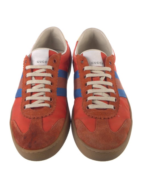 Gucci Colorblock Pattern Sneakers