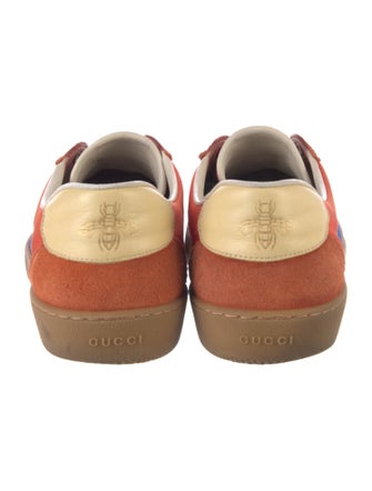 Gucci Colorblock Pattern Sneakers