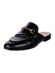 Gucci Horsebit Accent Leather Mules