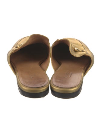 Gucci 1955 Horsebit Accent Leather Mules