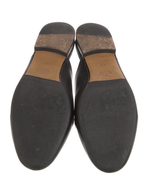 Gucci Horsebit Accent Leather Mules