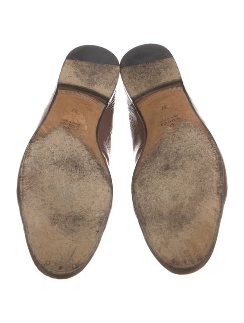 Gucci Horsebit Accent Patent Leather Loafers