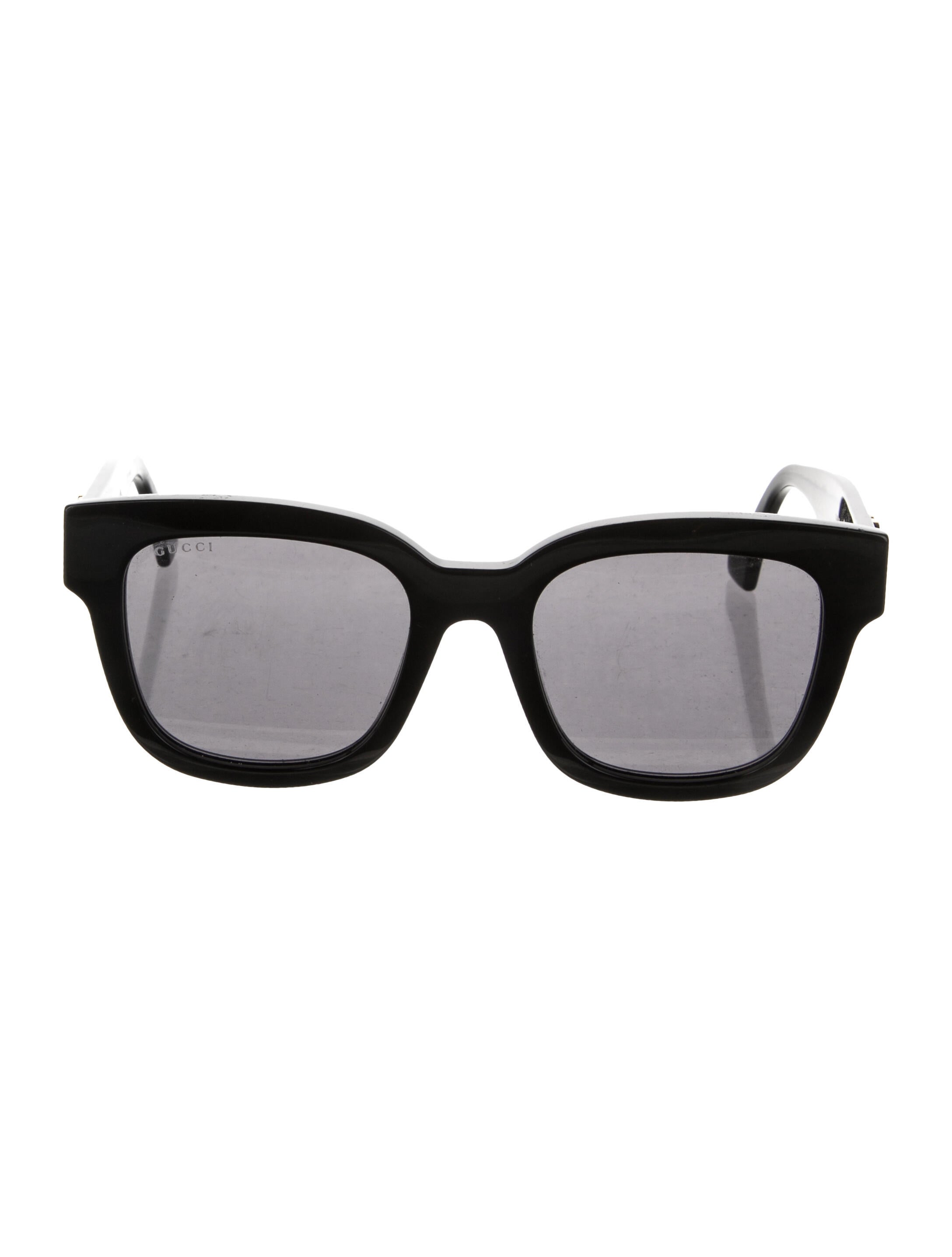 Gucci Double G Logo Wayfarer Sunglasses