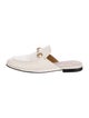 Gucci Horsebit Accent Leather Mules
