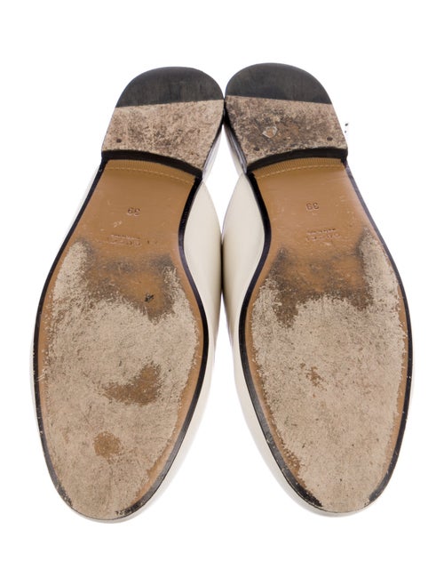 Gucci Horsebit Accent Leather Mules