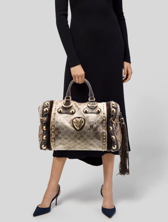 Gucci GG Crystal Babouska