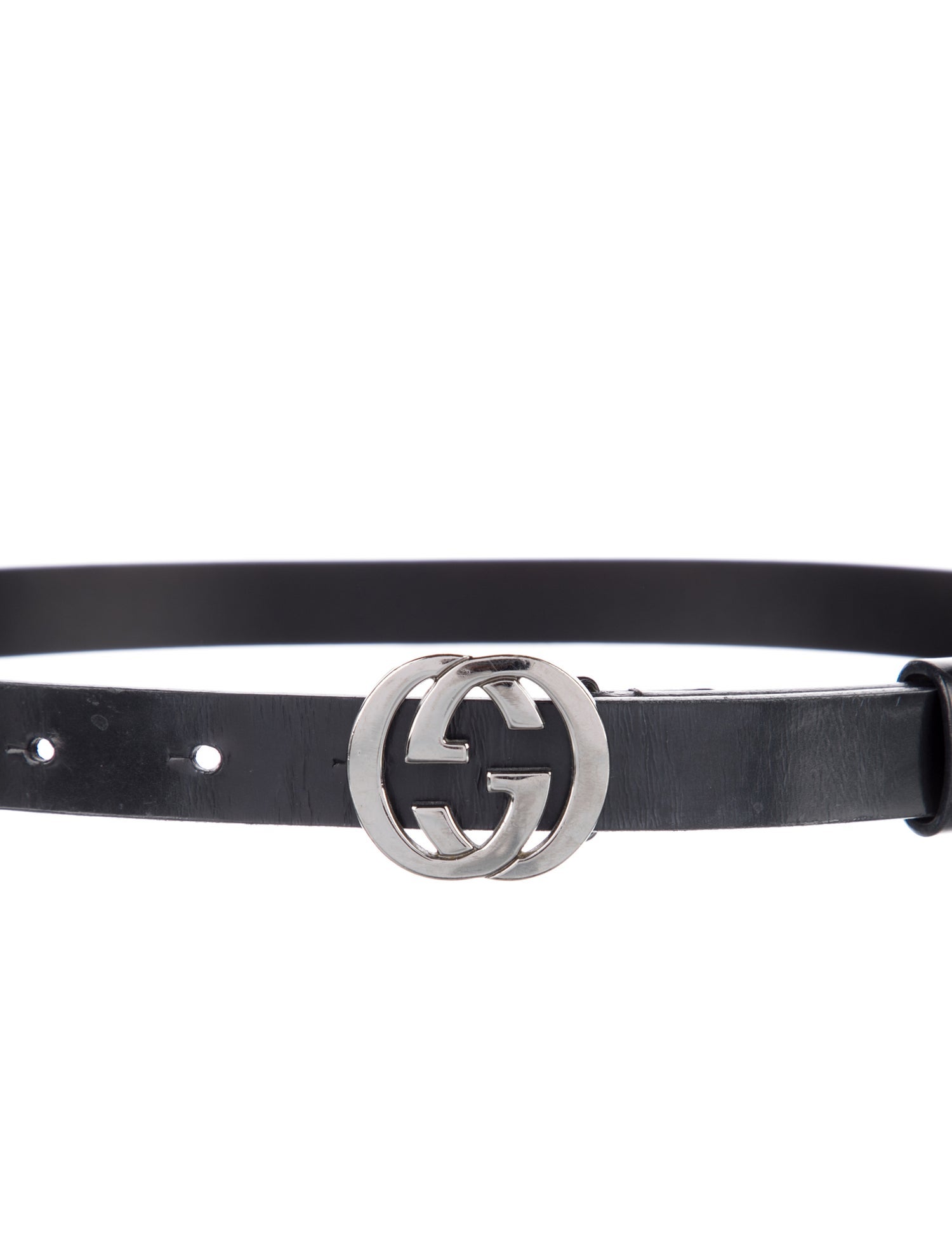 Gucci Vintage Interlocking G Logo Belt