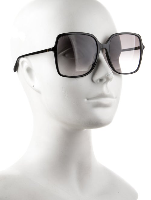 Gucci Interlocking G Logo Oversize Sunglasses