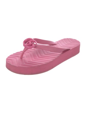 Gucci Rubber Flip Flops