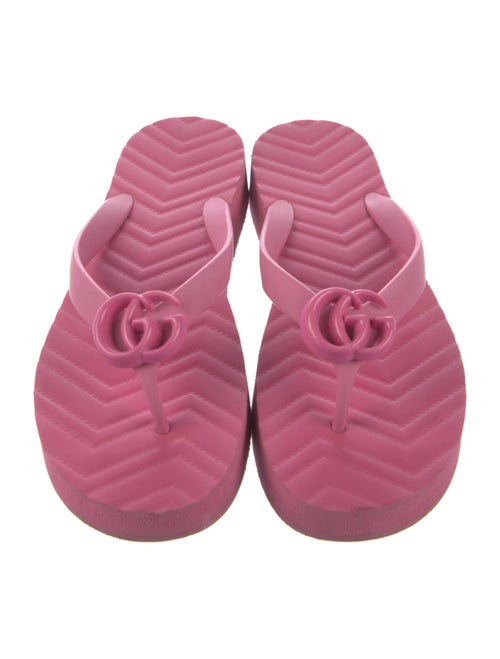 Gucci Rubber Flip Flops