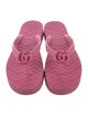 Gucci Rubber Flip Flops
