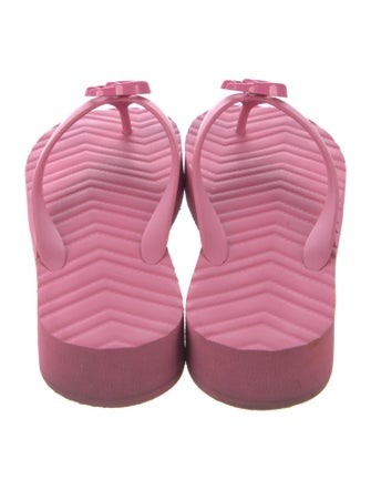 Gucci Rubber Flip Flops