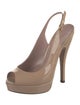 Gucci Patent Leather Slingback Pumps