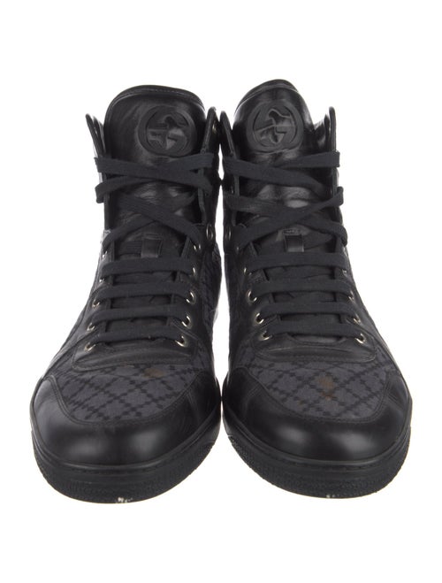 Gucci Canvas Printed Sneakers