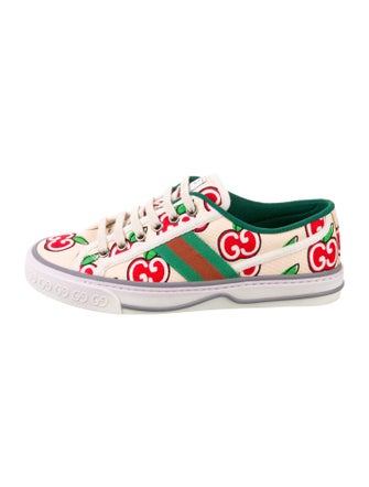 Gucci GG Logo Canvas Sneakers