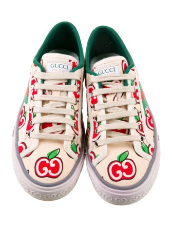 Gucci GG Logo Canvas Sneakers