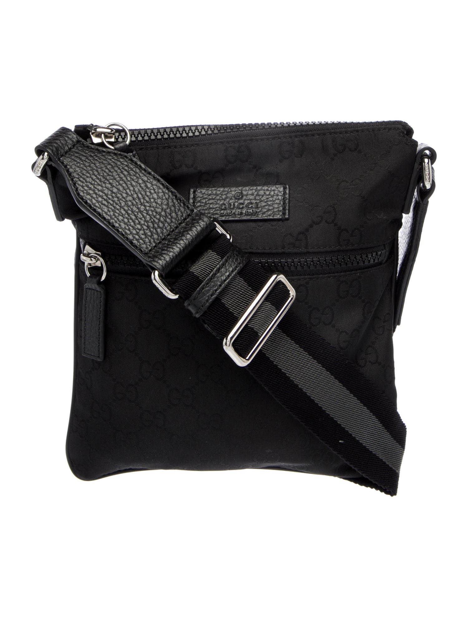 Gucci GG Nylon Messenger Bag