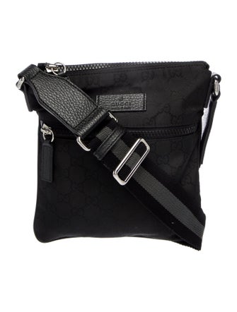 Gucci GG Nylon Messenger Bag