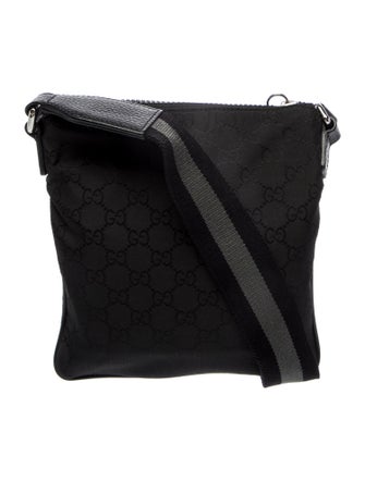 Gucci GG Nylon Messenger Bag