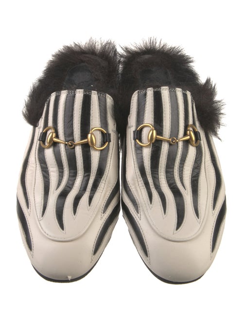 Gucci Horsebit Accent Leather Mules