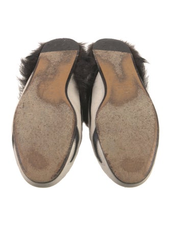 Gucci Horsebit Accent Leather Mules