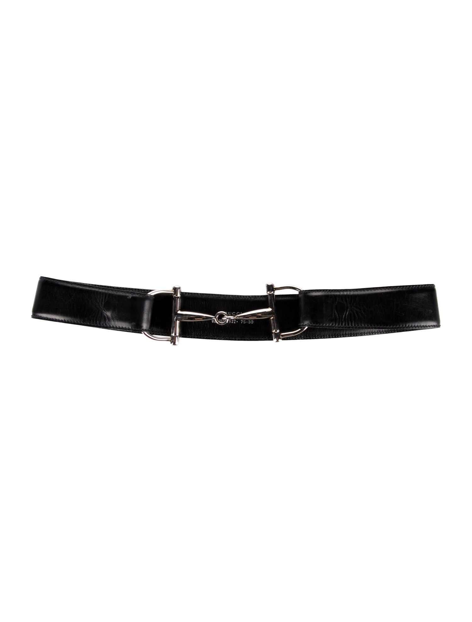 Gucci Vintage Horsebit Accent Waist Belt