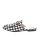 Gucci Horsebit Accent Striped Mules