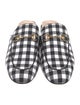 Gucci Horsebit Accent Striped Mules